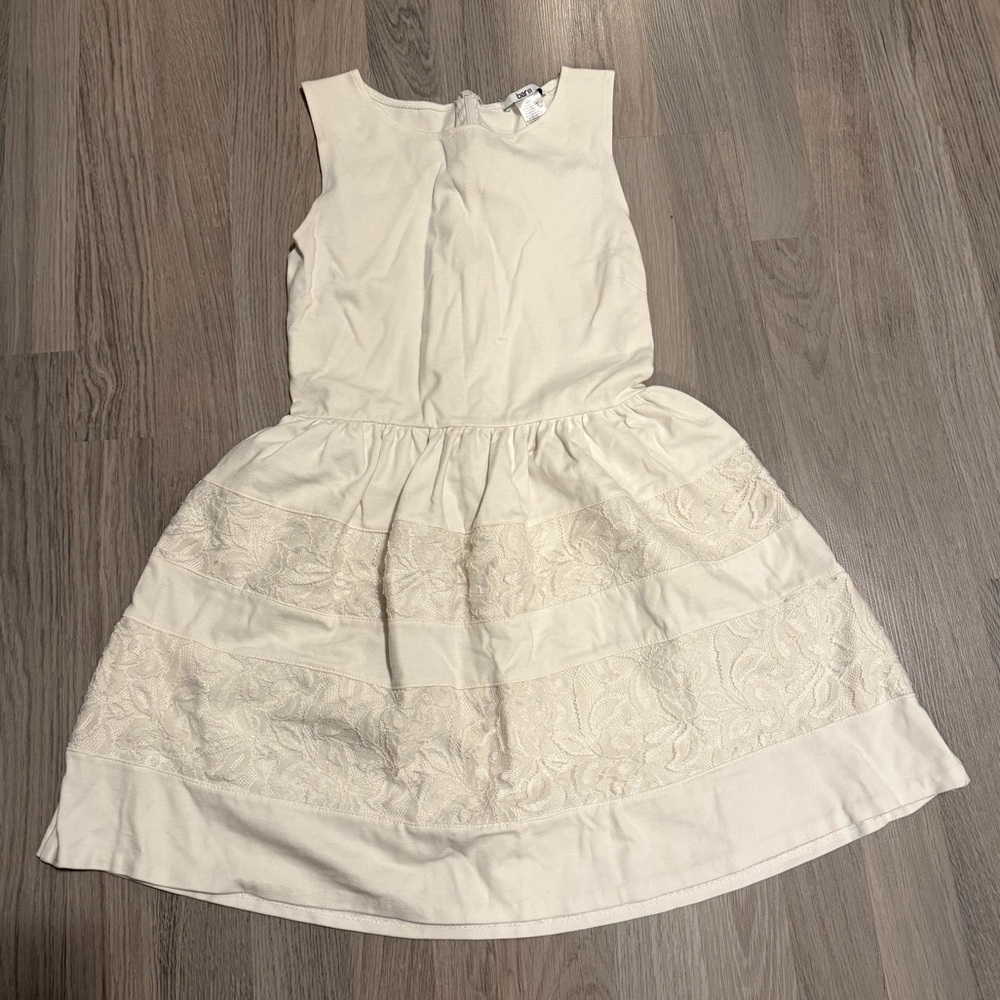 bar III White Lace Dress